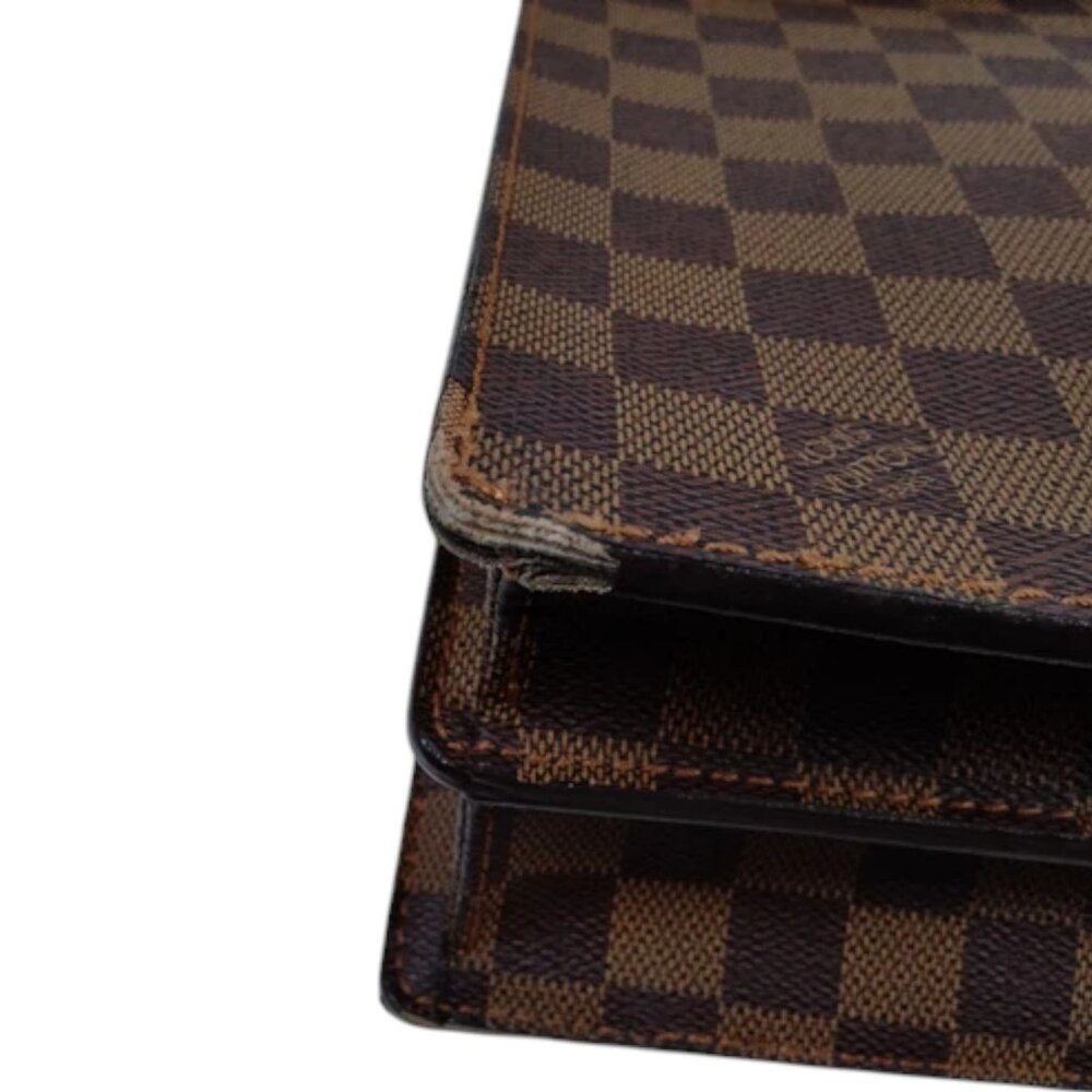 392379BR (S6) Louis Vuitton Business Bag Altona PM Brown Damier - Picture 5 of 9